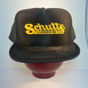 Vintage, snap back, puffer style hat